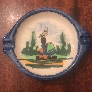 Vintage ashtray Desvres France